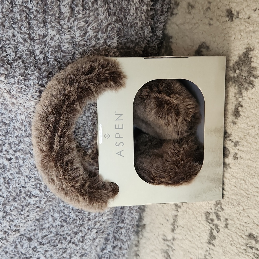 Aspen Faux Fur Ear Muffs